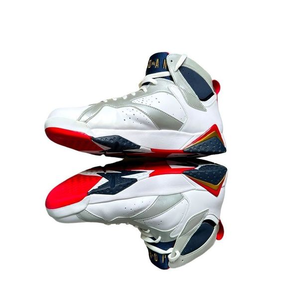Nike Retro Air Jordan 7 2012 Olympic Size 12 - Picture 2 of 14